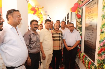 Inaugurated the newly constructed school building and flagged off a new school bus at Jain Public School, Rohtak